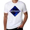 Dnd Polyhedral Dice Galaxy Deep Space Tshirt Minimal Art Print Tshirt