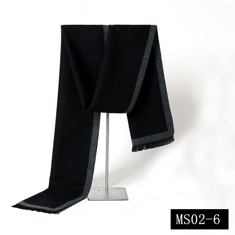 New Fashion Plaid Men Scarves Autumn Winter Pashmina Thick Warm Cashmere Scarf Men'S Business Long Wraps Classic Shawl