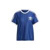 (WMNS) adidas Originals 3-Streifen T-Shirt Asien-Größe 'Dunkelblau' Damen IR7466