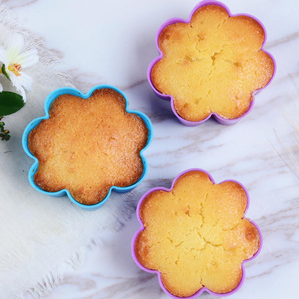 Stampo per cupcake in silicone multi stile Mafen, stampo per biscotti con caramelle al cioccolato, a forma di cuore, a forma di fiore, geometria, per budini, muffin e utensili da forno