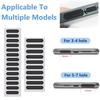 28pcs Universal Phone Dust Plug Set, Type C Port Cover & Speaker Protector For iPhone 15 & Up Series and Samsung Galaxy models.
