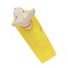 Cartoon Deurstopper Schattig Dier Vormig Ponsvrij Decoratieve Deurwig voor Thuis Kantoor Wit