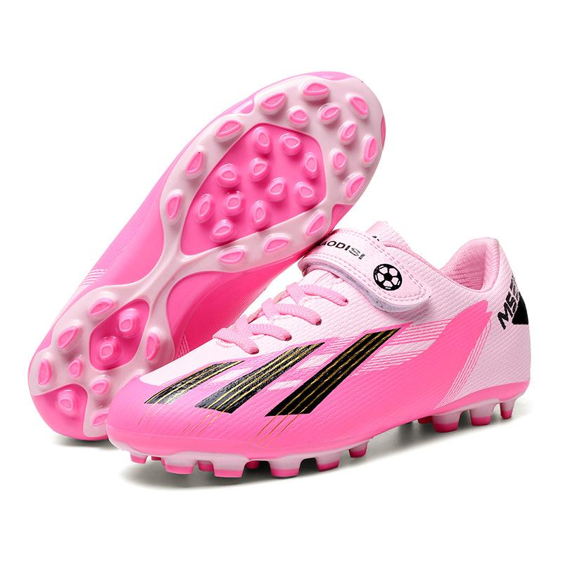 New low-top Velcro football shoes men's spikes women's children's and adolescents' special shoes