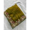Luxury Wedding Glam Satin Silk Saree