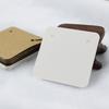 100Pcs/Lot 5*5cm Square Blank Jewelry Necklace Earring Card Label Tags Handmade DIY Accessories