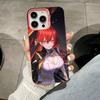 HSR Himeko Pink Translucent Mobile Phone Case for iPhone 17 16 15 14 13 12 11 X XR XS Air Pro Max Plus Colorful Cover