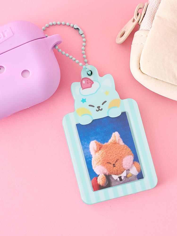 LINE FRIENDS Minini Ice Cream Chichini ID Photo Keychain