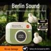 Vinyl Retro Camera Bluetooth Earphones - Trendy High-Quality Wireless Audio for Women & Students