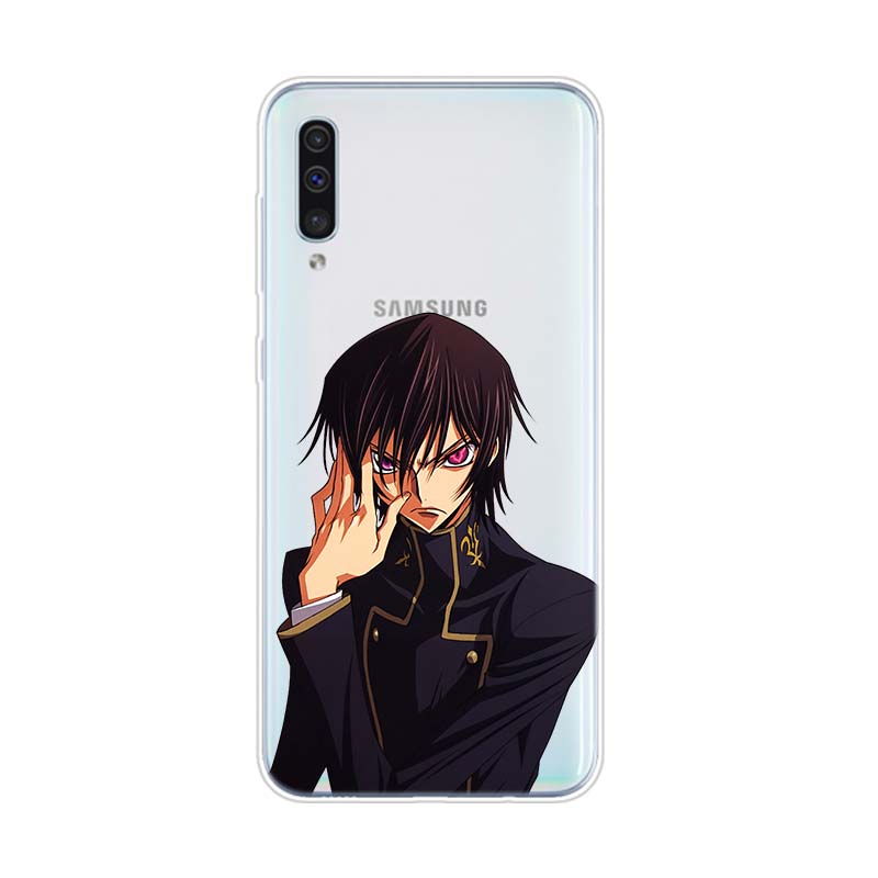 Anime Code Geass Lelouch For Samsung Galaxy A90 A80 A70 A60 A50 A40 A30 A20S A20E A10 A10E A10S S8 S7 S6 Edge Phone Case