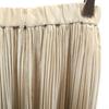 PARIGOT made in Japan Maxi length Pleated skirt F gold Waist rubber Women Used