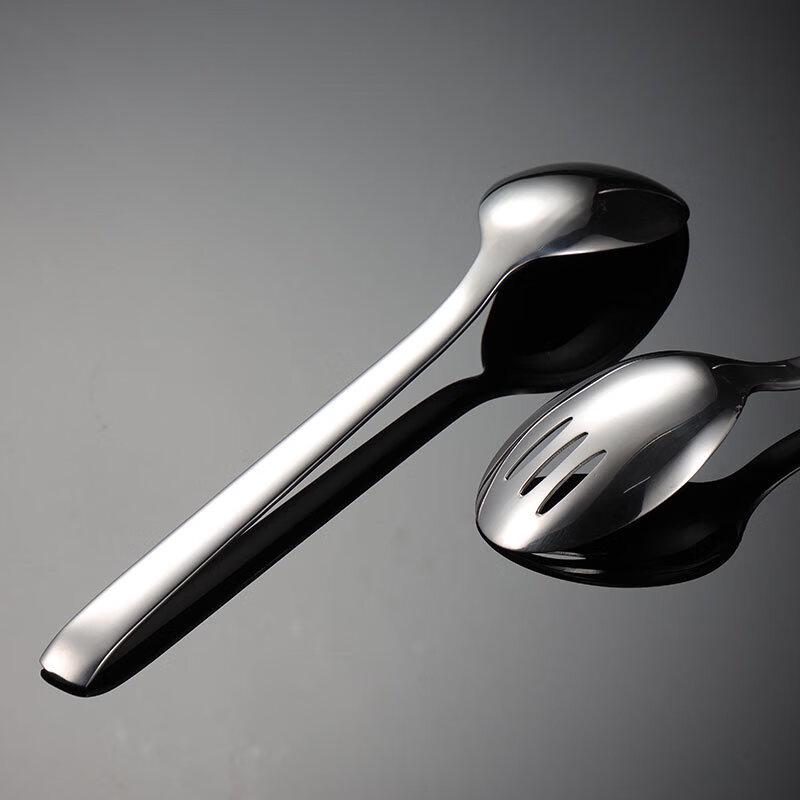 Qianxing 304 Stainless Steel Buffet Serving Spoon Set