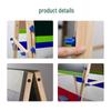 Adjustable Double-Sided Magnetic Drawing Board & Blackboard for Kids - Freestanding, Home Use, Ideal for Primary Students