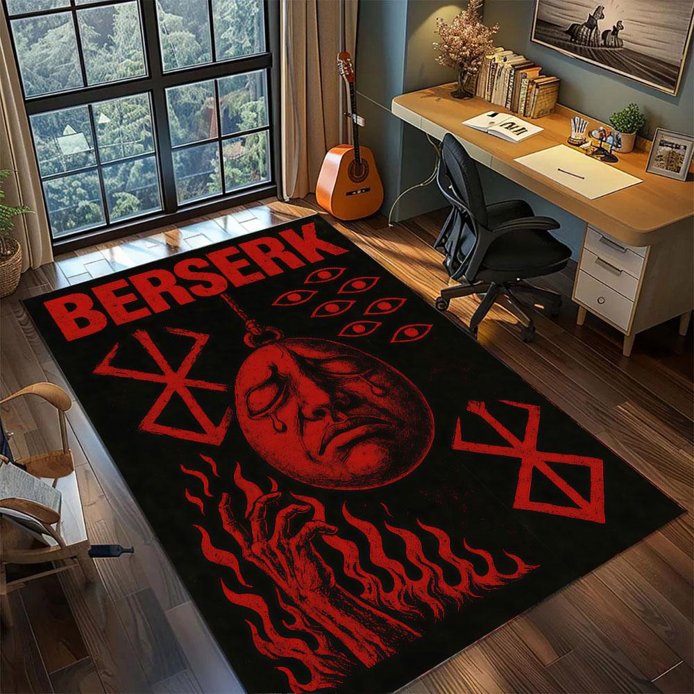 beserk Home Decor Carpet Living Room Bedroom Cool Movie Play Mat Floor Mat