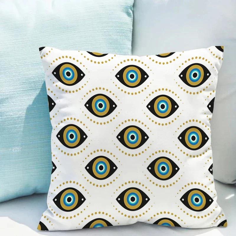 Pillowcases X Cushions Eyelash Cushion Cover for Pillow Covers Decorative Couch Pillows Double-sided Printing Short Plush