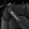 2PCS Car Safety Seat Belt Shoulder Cover Protection Pads For Lexus IS250 Ct200h LS430 LX570 NX300h IS300h RX330 ES300h UX250h