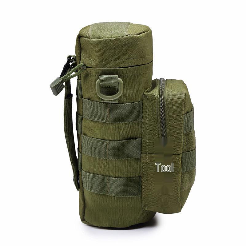 Cross095 Tactical Hiking Water Bottle Waist Bag - Molle System Accessory (No Shoulder Strap)