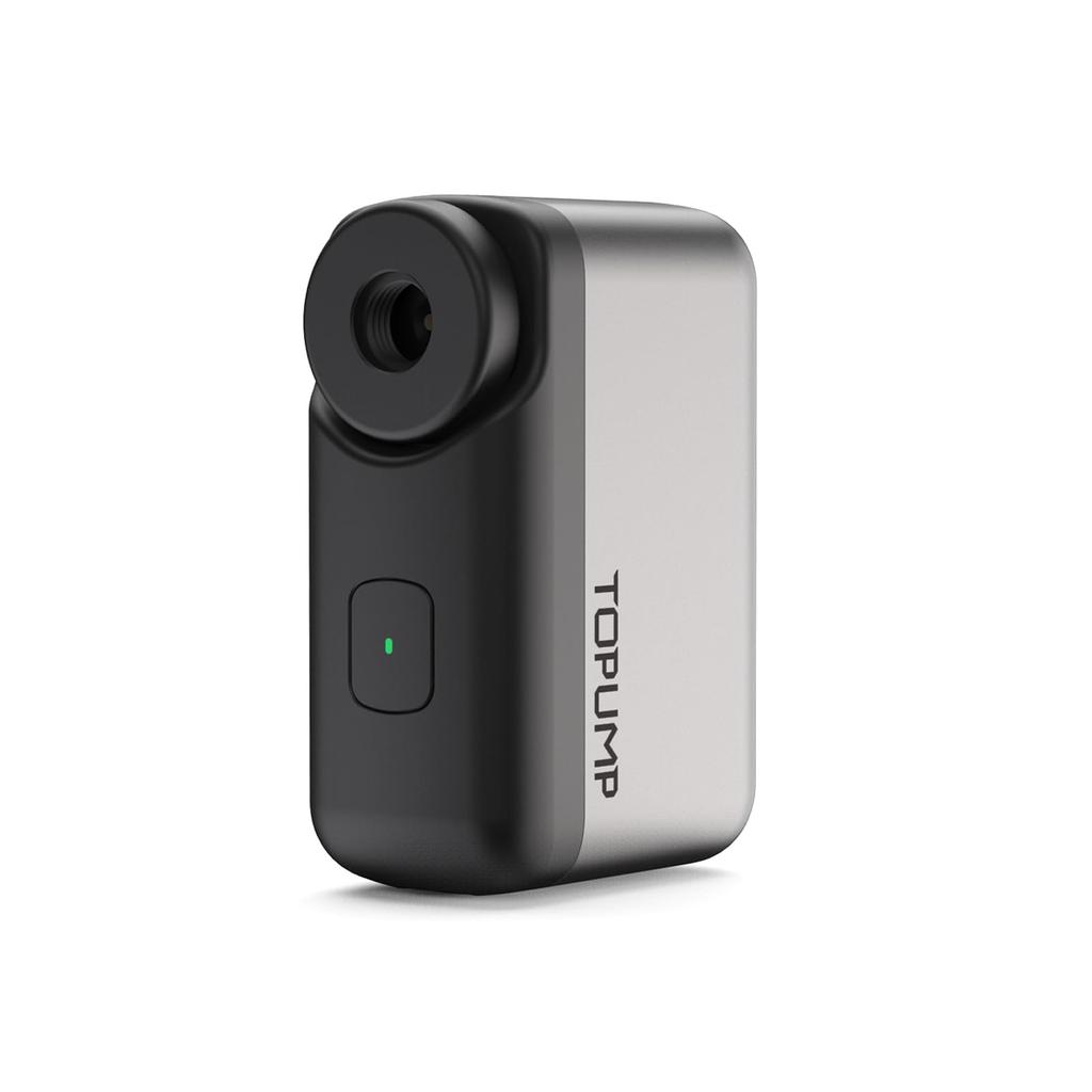 TOPUMP Bicycle Electric Road Bike Electric Automatic Compatible with and English Valve Inflator, 120PSI, Portable, 127g, Pump, Stop, Lightweight,