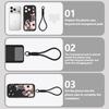 Wrist Strap Lanyard Phone Case For iPhone 17 Pro Max Air 16E 16 14 15 Pro 12 13 Pro Max 11 Colourful Plant Pattern TPU Cover