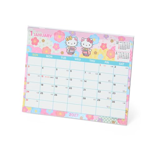 Sanrio Gudetama 2027 Daily Wall Calendar Cute Character Shaped Page-a-Day Japanese Stationery Home Decor 921629