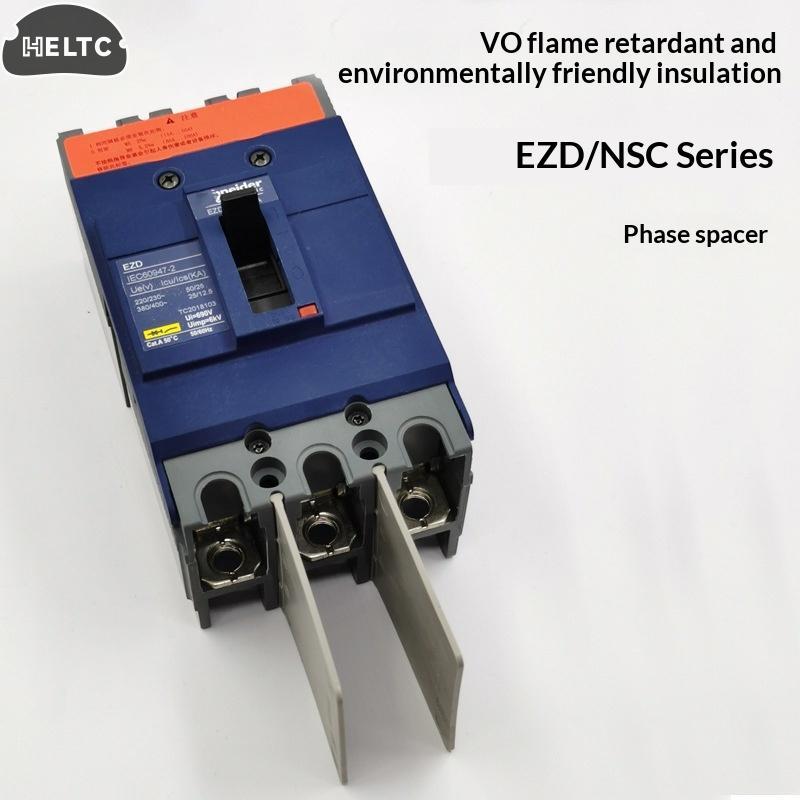 5Pcs EZD NSC Series Circuit Breaker Phase Spacer V0 Flame Retardant Insulation Barrier EZD(NSC)60/100 EZD160/250 EZD(NSC)400/630