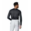 UA Fitted LS V Black Mod Gray LG [Under Armour] Iso-Chill //