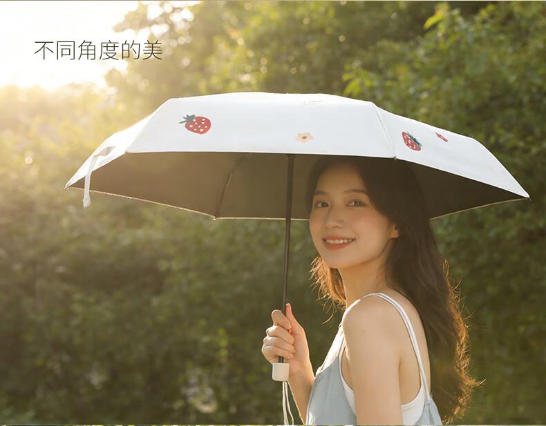 Heaven Umbrella Sunscreen and UV Protection Sunshade Umbrella Lightweight and Portable Folding Sunny Umbrella for Women