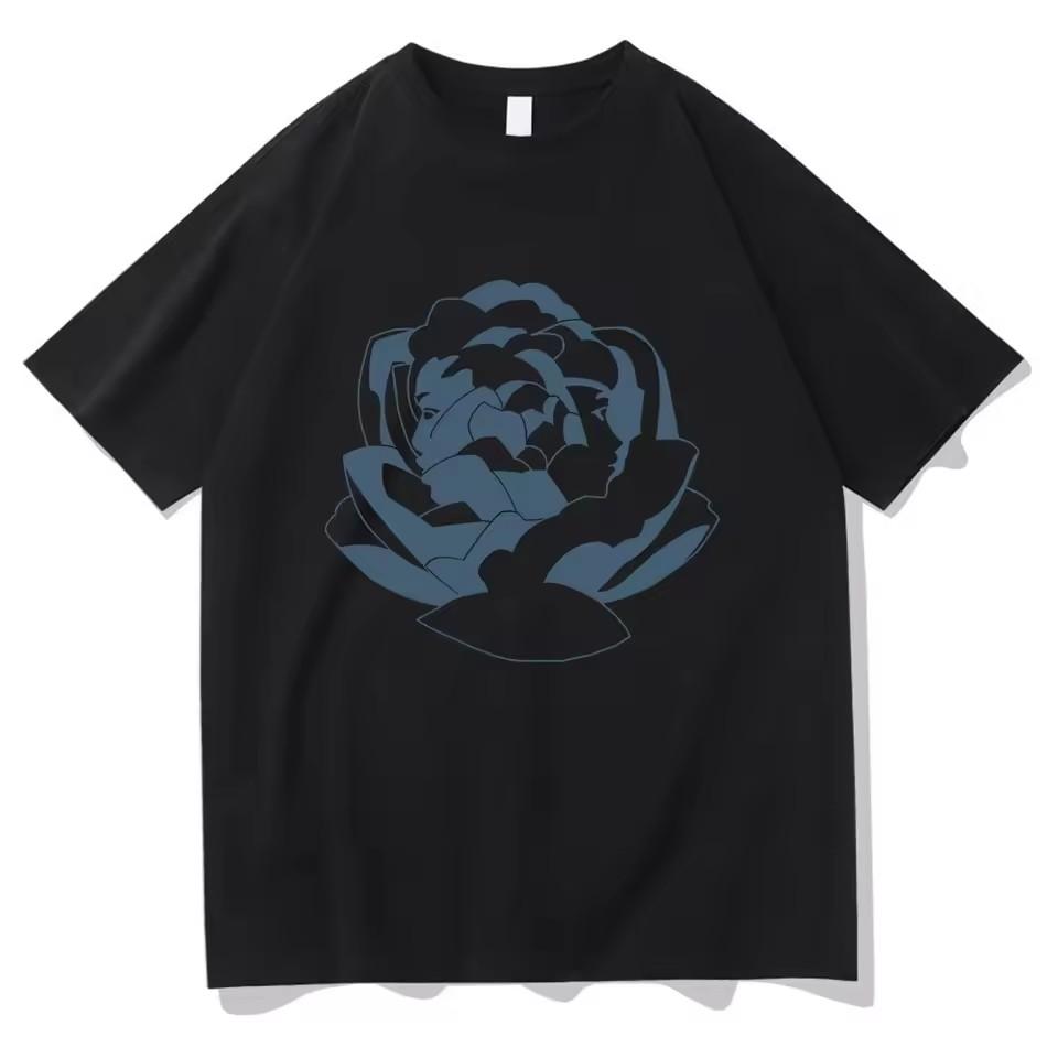 Arcane T shirt Caitlyn Kiramman T-shirts O-Neck Unisex Fashion Fans Short Sleeve Shirts Gift Vintage Streetwear Tops
