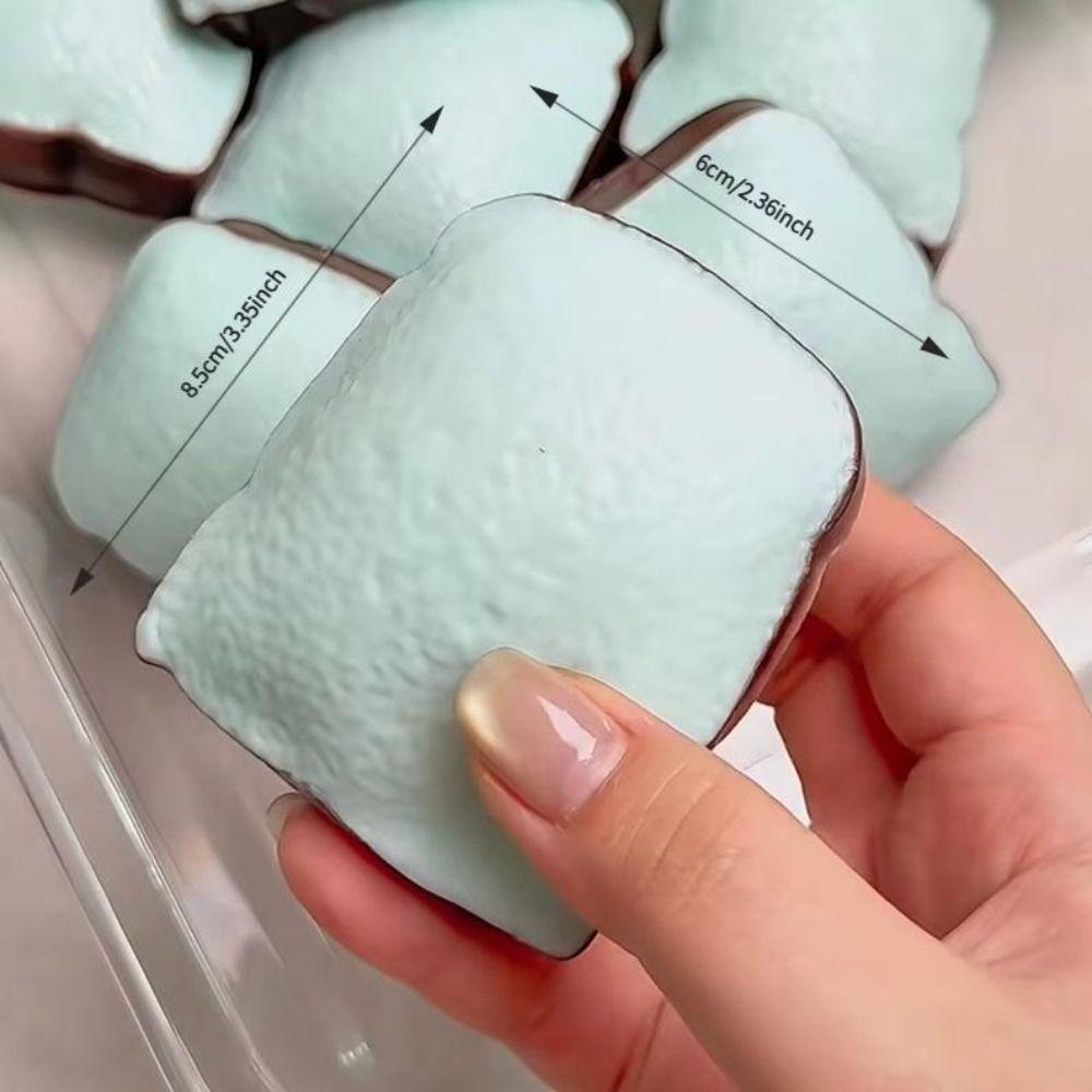 Sound Effects Toast Bread Squishy Toy Crunchy Sensory Fidget Toy for Kids Adults