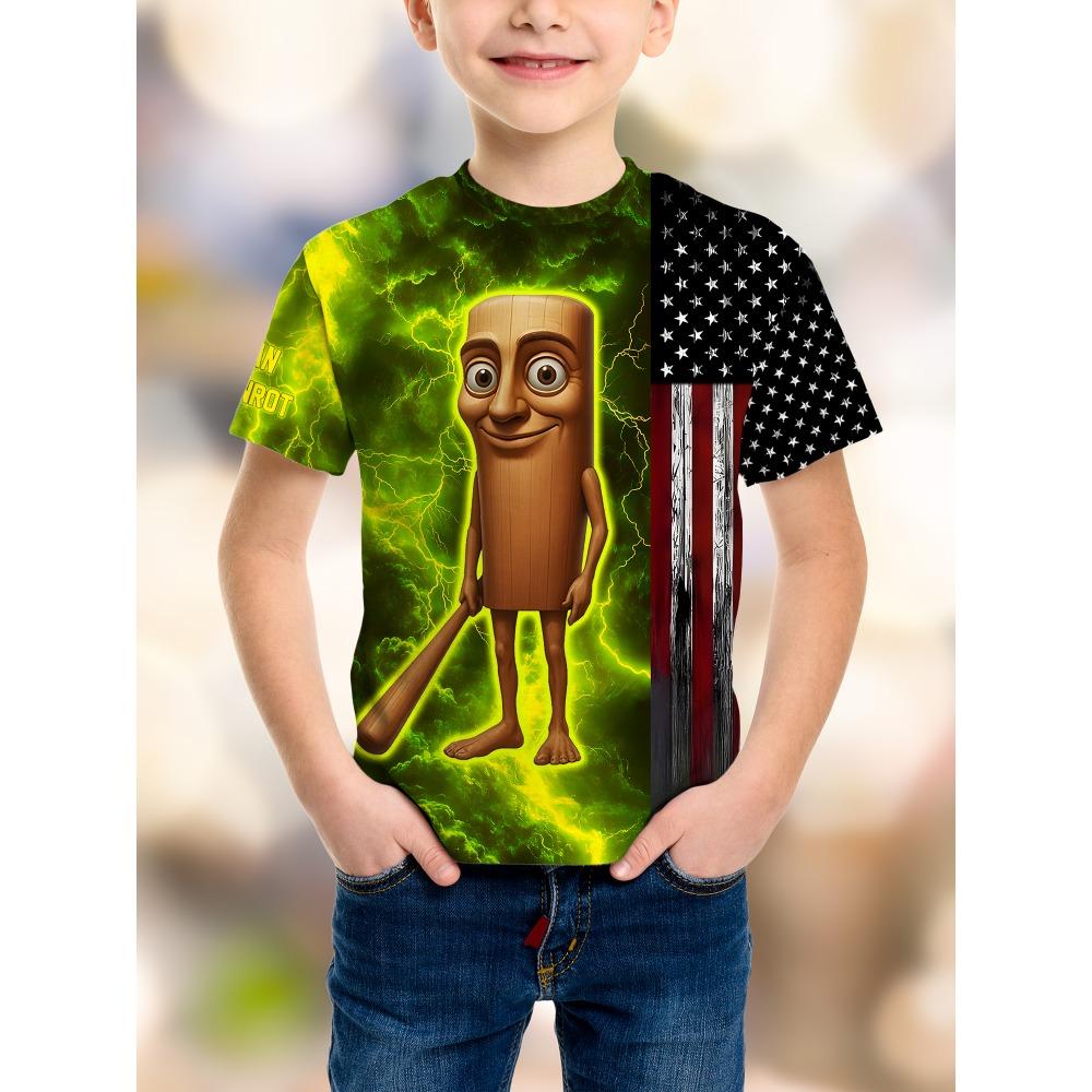 Game Pixel Birthday Party Kids T-Shirt Humor Funny Boys Fashion B-day Novelty Gift Short Sleeve Te