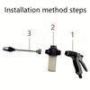 Multifunctional High Pressure Car Wash Water Gun Garden Water Pipe Nozzle, Cleaning Tool For Cars And Gardens