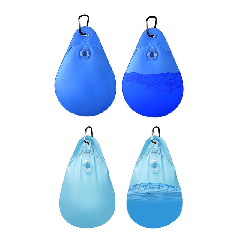 1Pcs Leakproof PVC Pool Cover Weight with Hooks Heavy Duty Hanging Bag for above Ground Swimming Pools