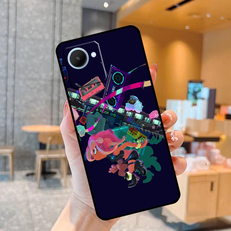 Splatoon 2 Case For Realme C55 C33 C31 C35 C30 C11 C15 C25s C21Y GT Neo 5 3T 2T 8 9 10 11 Pro Plus