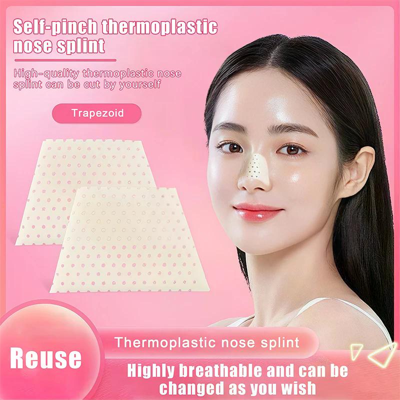 Self-shaping Nose Splint Low Temperature Thermoplastic Nose Job Adhesive Tape Fracture Splint Provide External Support Fixation