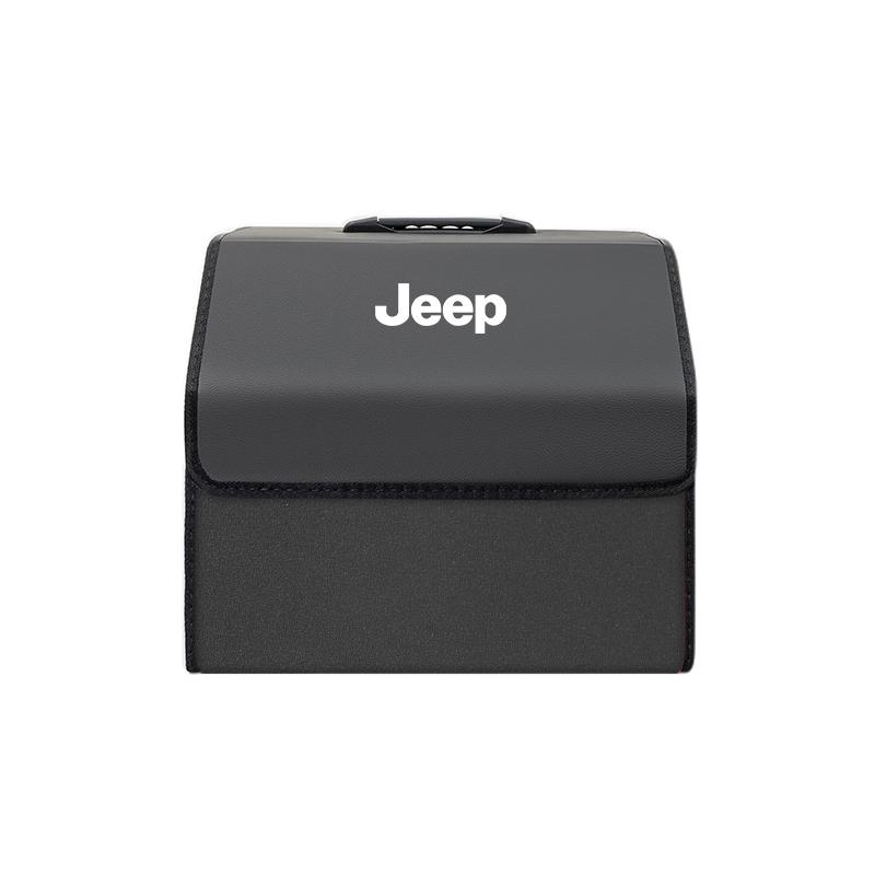 Jeep Folding Car Storage Bag Trunk Organizer Box Tools Tidying sticker For Renegade Liberty XJ Wrangler Cherokee JL JK Gladiator