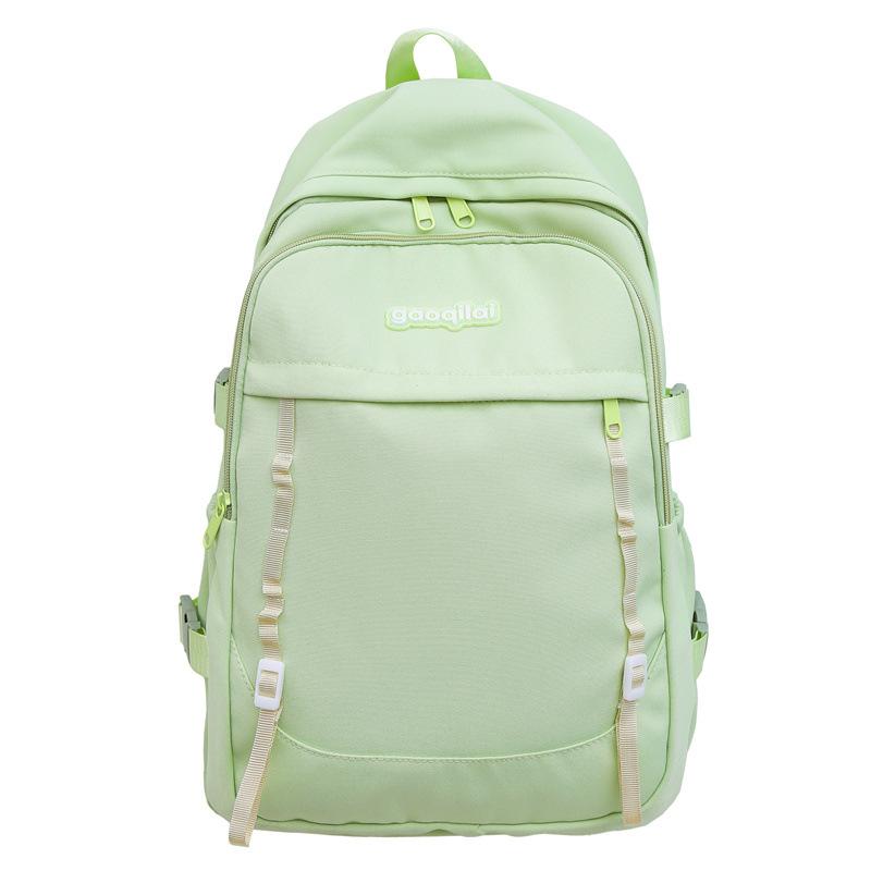 

Simple and Large-capacity High School Backpack with A Fashionable Korean Style In The Instagram Style for College Students