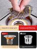 Universal Anti-Odor Core for Bathroom Floor Drain, Anti-Insect and Anti-Odor Device for Toilet Drain Pipes, Airtight Sealing Cover