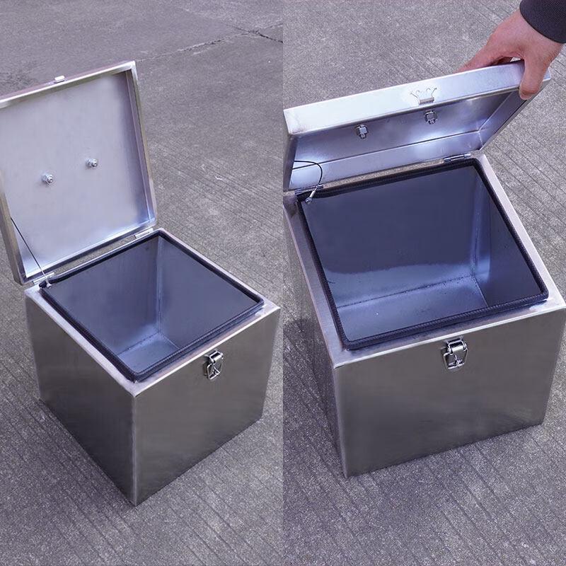 Junding 201 Stainless Steel Lidded Tool Box