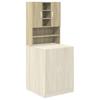 Mobile per Lavatrice Rovere Sonoma 70,5 x 24 x 90 cm