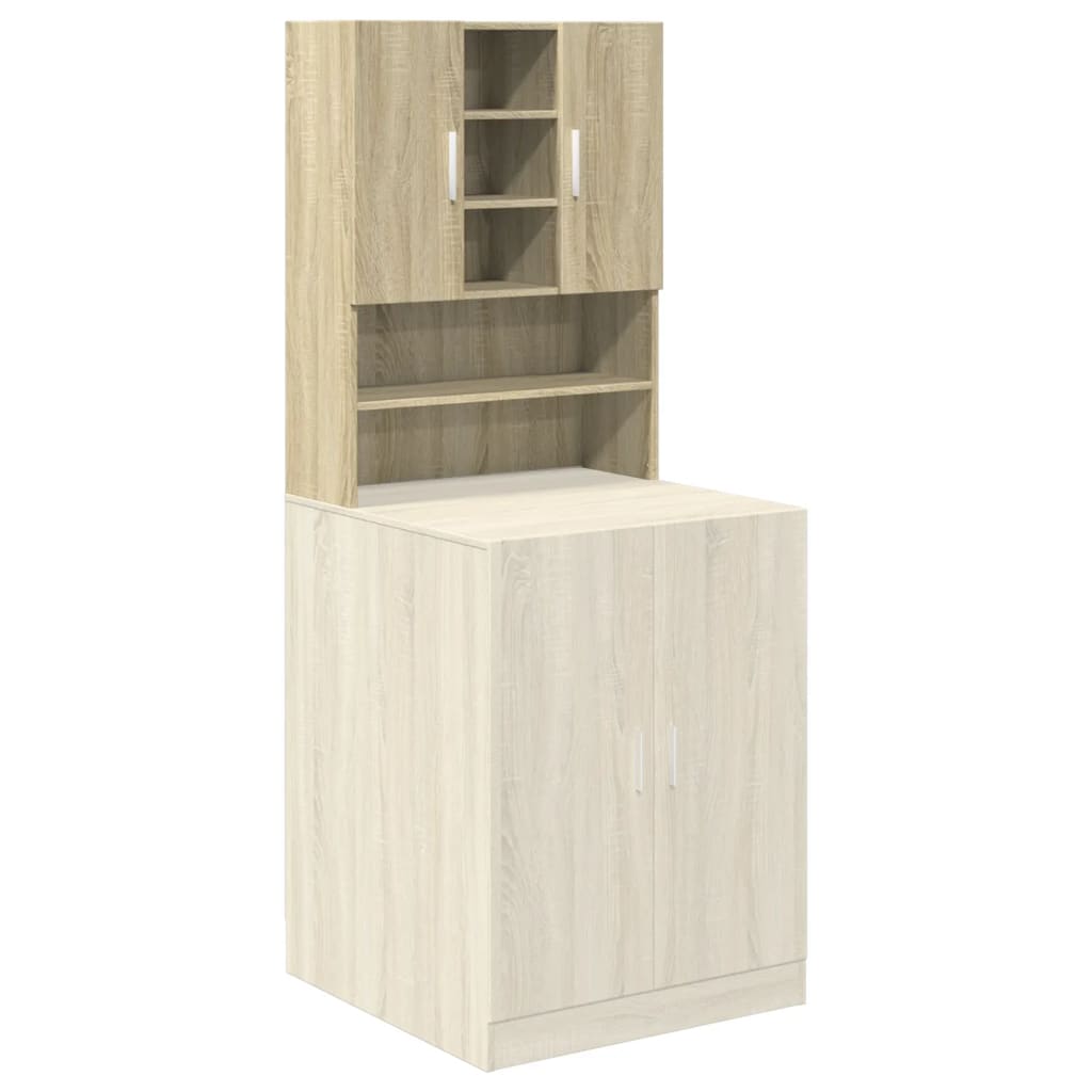 Mobile per Lavatrice Rovere Sonoma 70,5 x 24 x 90 cm