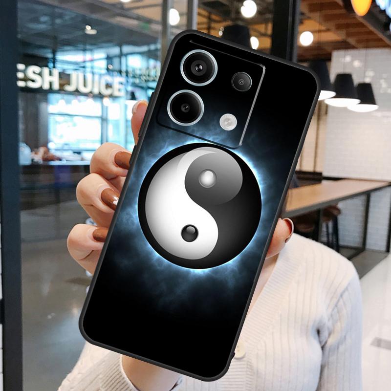 Eight Diagrams Taiji Yin Yang Cover For Xiaomi Redmi Note 13 Pro 12 11 9 10 Pro 9S 10S 11S 12S Redmi 12 10C 12C 13C Case