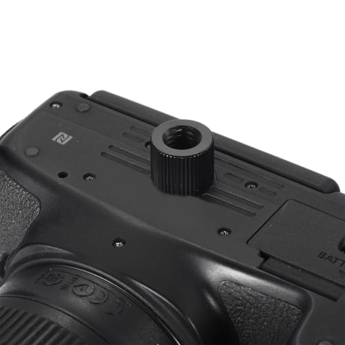 uxcell Microphone Stand Adapter, Female 1/4 Inch to Male 5/8 Inch Aluminum Alloy Microphone Screw Adapter for Microphone Tripod Stand, Black, 1 Piece