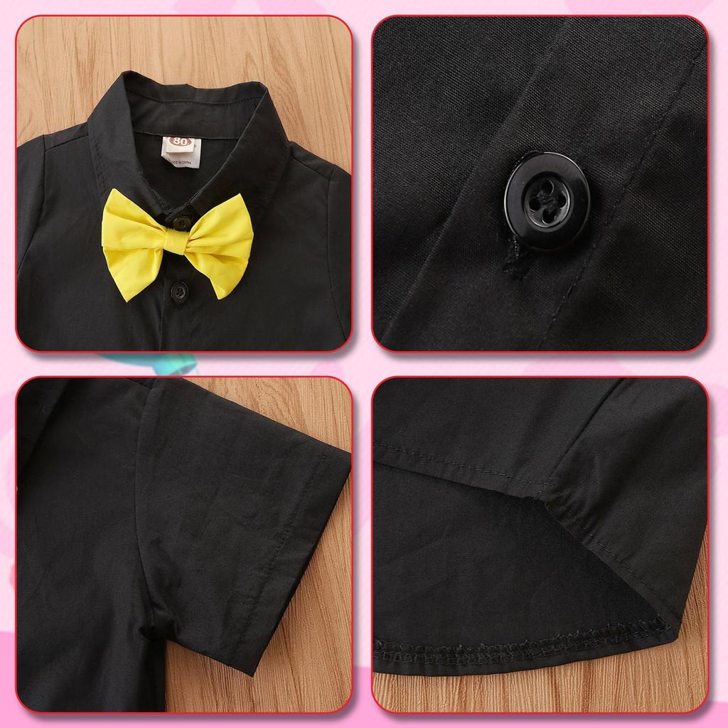 Mouse Costume for Baby Pretend Fancy Amusement Shirt Bib Pants Hair Accessory Bag Luxury Short Sleeves [Formemory] Kids, Cosplay, Clothes, Play, Kids,