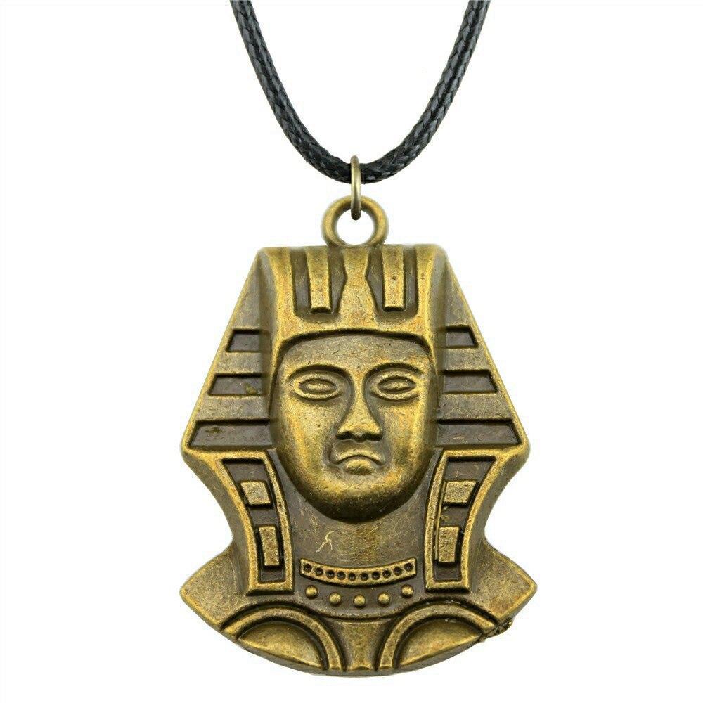 Satın alın 1 piece Egypt Queen Cleopatra Charms Necklaces Antique