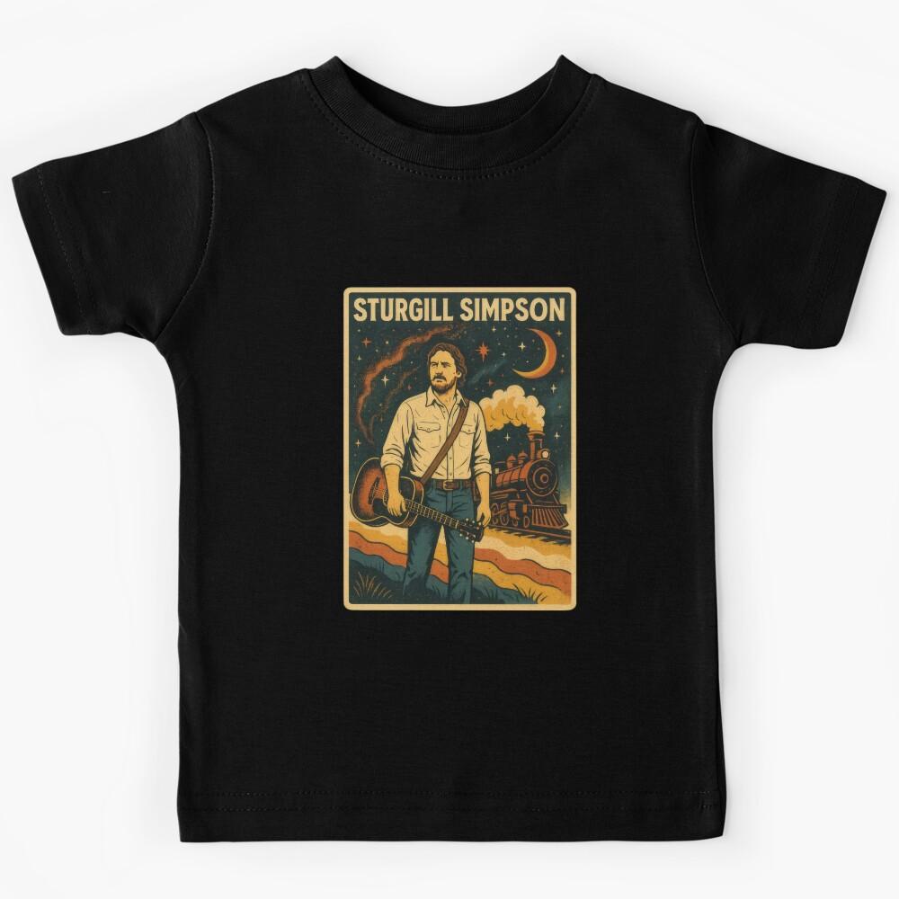 Sturgill-Simpson // poster #1560 Kids T-Shirt 110