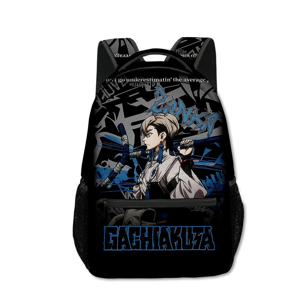 Zaini Scolastici Giovanili Novità Harajuku Kpop Unisex Gachiakuta Borse da Viaggio Stampa 3D Oxford Impermeabile Zainetti a Spalla