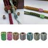 Barrel Paracord Bead Bracelet Keychains Handcraft Pendant DIY Outdoor Accessory