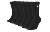 Knee High Socks Men's Combo Set 3 Pack Black SX7676-010