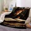 Custom Name "Hogwarts Castle Trilogy" Blanket for Couch & Bed, Plush Cozy Fuzzy Blanket Super Soft & Warm Blankets for Fall and Winter. 090891