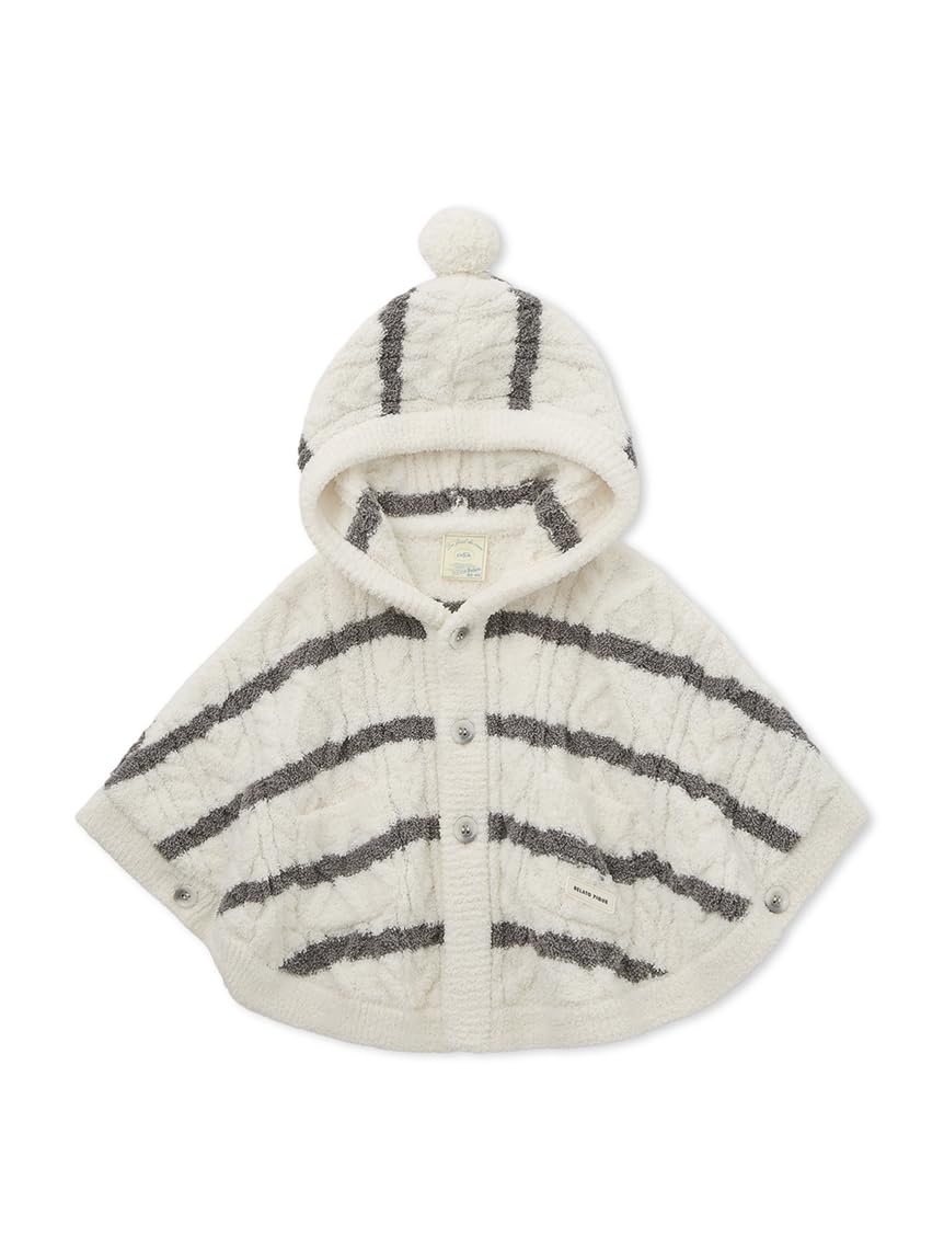 

Gelato Pique BABY Детское пончо Baby Moco Ran в полоску PBNT245415 IVR 80