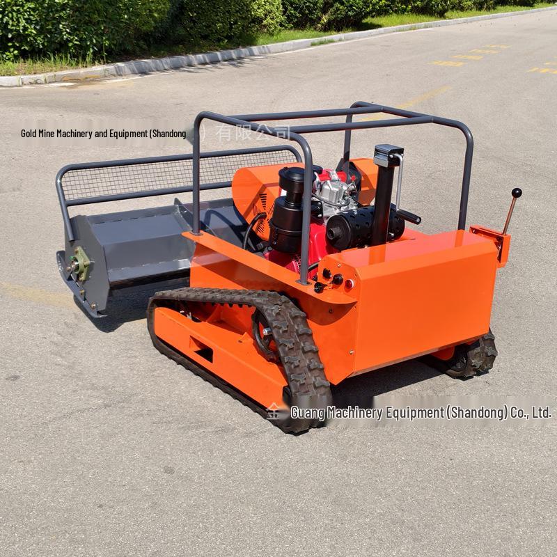 Indonesian Diesel Crawler High-Power Intelligent Orchard Mower